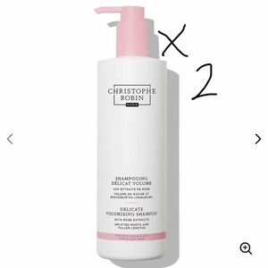 Christophe Robin Delicate Volumising Shampoo - Pink and White